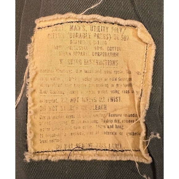 US Army Field Jacket Size Small  Green 1970s Military Olive Faded - Picture 13 of 13